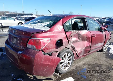 2014 Subaru Impreza 2.0I Premium из США, поврежденный, VIN JF1GJAC69EH013474